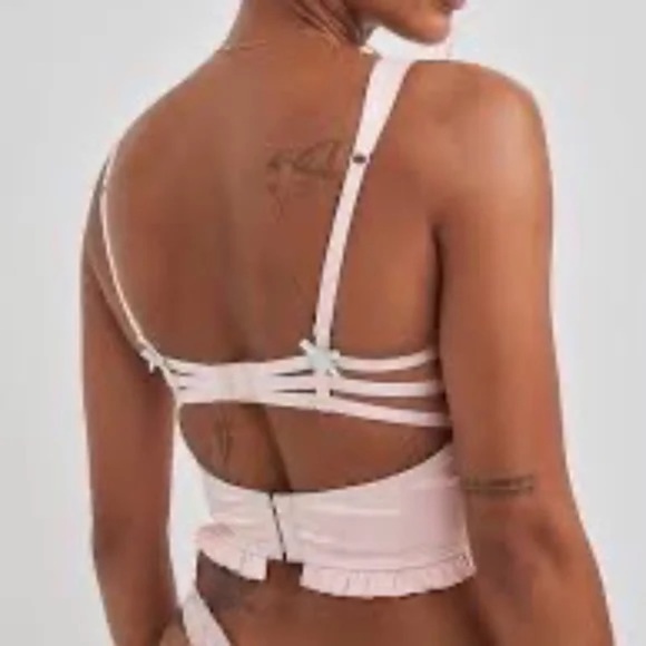 New! For Love & Lemons Midsummer Floral Bustier 31258 - Picture 5 of 15